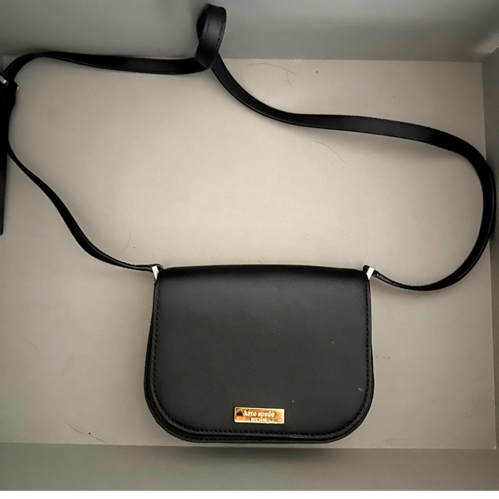 Kate Spade Black Cross-Body Mini Bag